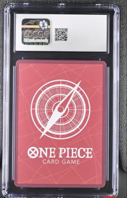 One Piece TCG CGC 10 Nami Leader Promo P 117 - November Store Tournament - Image 2