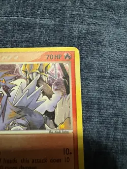 Entei 1/17 Scale Pokemon Pop Series 2 Holo Rare TCG Card - Image 3