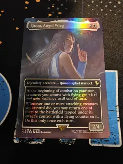 Rinoa, Angel Wing (Borderless) Commander: Final Fantasy Foil - Image 1