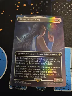Rinoa, Angel Wing (Borderless) Commander: Final Fantasy Foil - Image 2