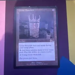 Grim Monolith Urza’s Legacy Played - Image 1