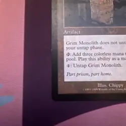 Grim Monolith Urza’s Legacy Played - Image 5