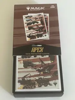 Aetherdrift Finish Line Apex sleeves ULTRA PRO MTG deck protectors 105 ct - Image 4