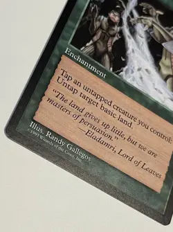 MTG Earthcraft Tempest Near Mint! Rare Magic The Gathering Card Crisp! - Image 2