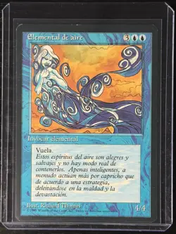 MTG MAGIC Foreign Black Border Spanish Air Elemental Near Mint - Free Returns! - Image 3