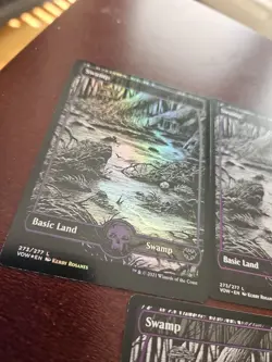 7x Swamp - Full Art - 273 - Innistrad: Crimson Vow (VOW) MTG - Image 3