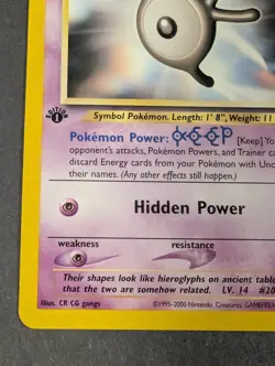 Unown K 58/64 Mint Neo Revelation 1st Edition Wotc Pokemon TCG Common Card Nm - Image 5