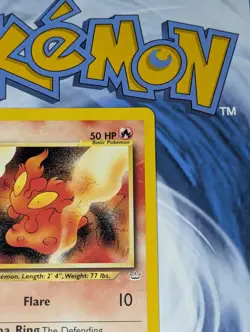 Slugma 53/64 1st Edition & Zubat 59/64 1st Edition Neo Revelation Pokemon Tcg NM - Image 4