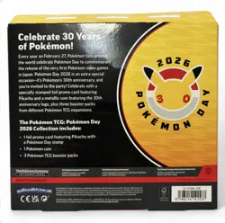Pokemon Day 2026 Collection, 3 Packs & Promo New Sealed TCG - Image 2