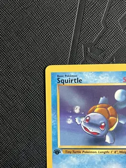 Pokemon TCG Squirtle 68/82 1st Edition Team Rocket (English) - NM - Image 4