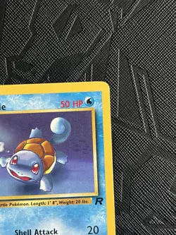 Pokemon TCG Squirtle 68/82 1st Edition Team Rocket (English) - NM - Image 5