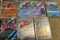 2023 2024 2025 Pokemon Holographic Holo Rare EX V Japanese 30 Card Lot Bundle - Image 4