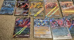 2023 2024 2025 Pokemon Holographic Holo Rare EX V Japanese 30 Card Lot Bundle - Image 5