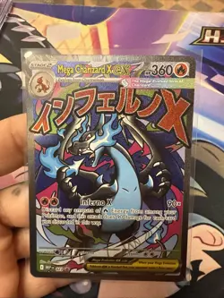 Pokemon TCG Mega Charizard X EX 023 Black Star UPC Promo Phantasmal Flames - Image 1