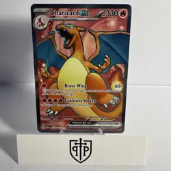 Pokemon TCG - Charizard ex 183/165 SV151 - Full Art Ultra Rare Holo - NM - Image 1