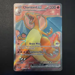 Pokemon TCG - Charizard ex 183/165 SV151 - Full Art Ultra Rare Holo - NM - Image 3