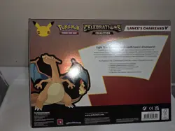 Sealed Pokemon 25th Anniversary Celebrations Lance's Charizard V Collection - Image 2