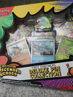 Pokemon Ascended Heroes First Partners Deluxe Pin Collection NEW - Image 3