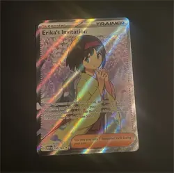 Pokemon Erika's Invitation 196/165 151 Full Art Super Rare Holo 30% OFF!!! - Image 1