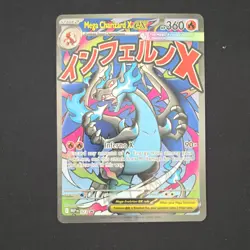 Pokemon TCG Mega Charizard X EX Me Mega Evolution Promo 023 Holo 360HP - Image 1