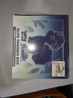 Pokemon Sword & Shield Silver Tempest Elite Trainer Box Vulpix Sealed - Image 1