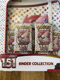 Pokemon TCG: Scarlet & Violet - 151 Binder Collection 4 Packs New Factory Sealed - Image 2