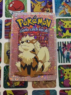 Pokemon 151 Vintage Pocket Monsters Vending HOLO Prism Sticker 2000 Nintendo - Image 2