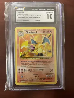 Pokemon 2023 Charizard Charizard & Ho-Oh ex Deck Holo TCG Classic #003 CGC 10 - Image 1