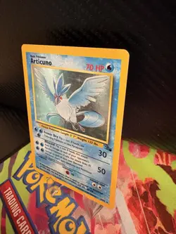 Articuno Holo 2/62 Fossil Set 1999 WOTC Vintage Pokemon Card LP Holographic Rare - Image 3