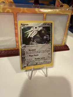 Pokemon TCG - Aggron - 1/109 - Holo Rare - Ruby and Sapphire (e-Series) - NM - Image 2