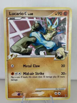 Pokemon TCG - Lucario C 31/147 Supreme Victors Regular - LP - Image 1