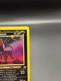 Houndoom - 1st Edition Holo - 8/64 Neo Revelation - Pokemon TCG - 2001 - Image 4