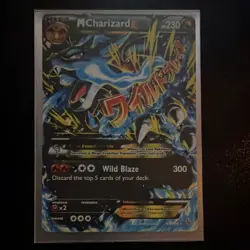 M Charizard EX Mega Ultra Rare Flashfire Holo 69/106 Pokemon TCG 230 HP - Image 1