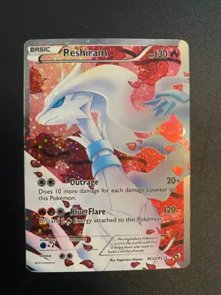 Pokemon TCG Reshiram Legendary Treasures Radiant Collection Full Art RC22/RC25 - Image 1