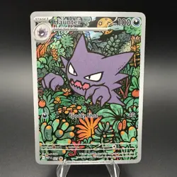 Haunter 027 Me: Mega Evolution Promo Holo Illustration Rare Full Art Pokemon - Image 1