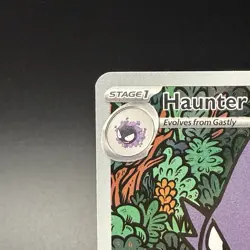 Haunter 027 Me: Mega Evolution Promo Holo Illustration Rare Full Art Pokemon - Image 2