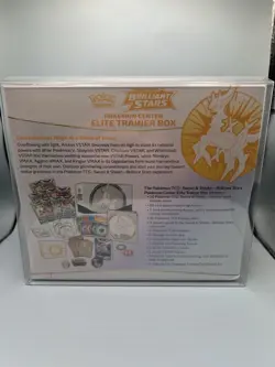 Pokemon Center PC Sealed New Brilliant Stars Elite Trainer Box Etb MINTY W/ CASE 820650850066 - Image 3