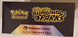 Pokemon Center Exclusive Surging Sparks Elite Trainer Box SEALED PC ETB - Image 3