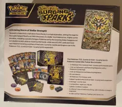 Pokemon Center Exclusive Surging Sparks Elite Trainer Box SEALED PC ETB - Image 4