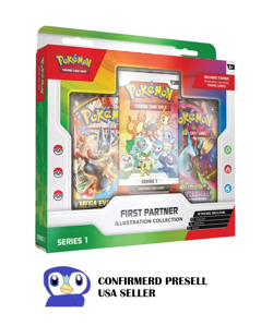 Pokemon TCG: First Partner Illustration Collection: Series 1 Presale 3/20 - Image 1