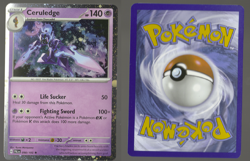Ceruledge 098/193 Rare Cosmo Holo Pokemon Scarlet & Violet Paldea Evolved 98/193 - Image 1