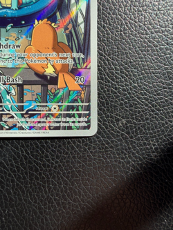 Pokemon Squirtle 148/142 Stellar Crown Illustration Rare Holo - Image 3