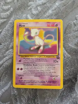 Mew Orginal 1995 Pokemon Card Promo MP Non Holo Rare - Image 1
