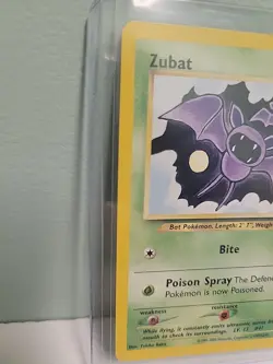 Pokemon TCG Zubat 59/64 Neo Revelation Unlimited MINT - Image 2