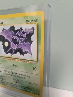 Pokemon TCG Zubat 59/64 Neo Revelation Unlimited MINT - Image 3