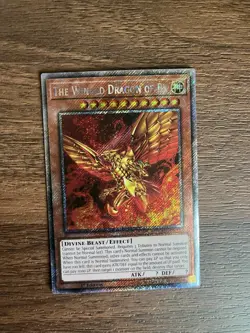 Yu-Gi-Oh TCG the Winged Dragon of Ra RA03-EN137 Platinum Secret Rare Card - Image 1