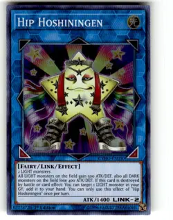 Yu-Gi-Oh! Hip Hoshiningen CYHO-EN050 1st Edition Super Rare NM - Image 1