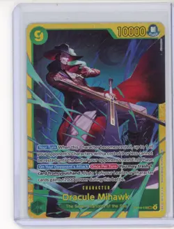 2026 One Piece The Azure Sea's Seven Dracule Mihawk SEC #OP14-119 - Image 1