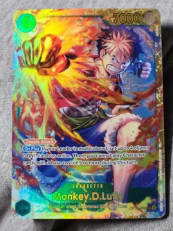Monkey.D.Luffy (118) OP13-118 Carrying On His Will Foil - Image 1