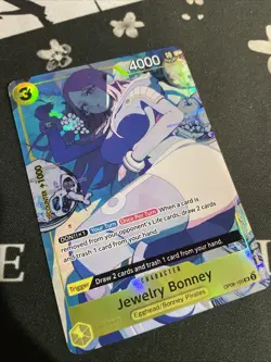 One Piece Illustration Box EX Jewelry Bonney OP08-105 Alternate Art Promo NM - Image 1